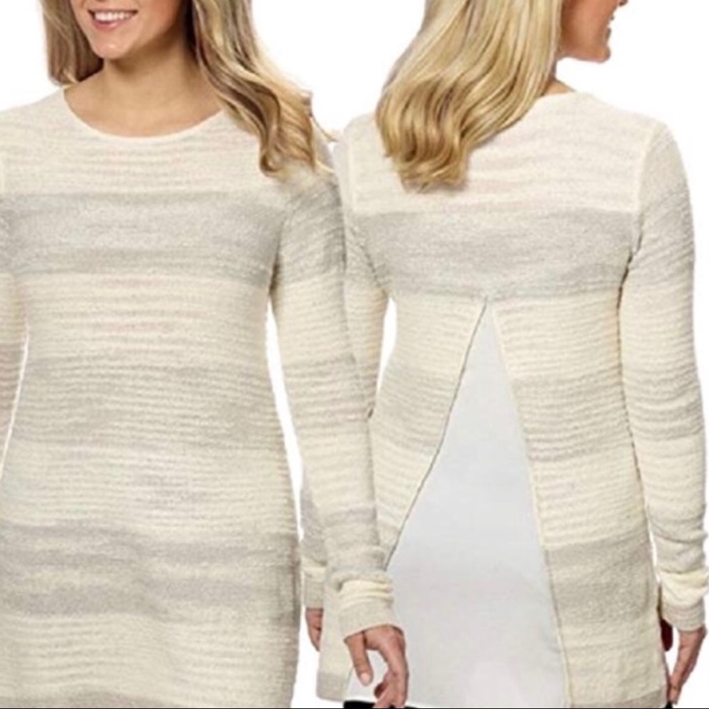 Calvin Klein Split Back Sweater Grey (M)